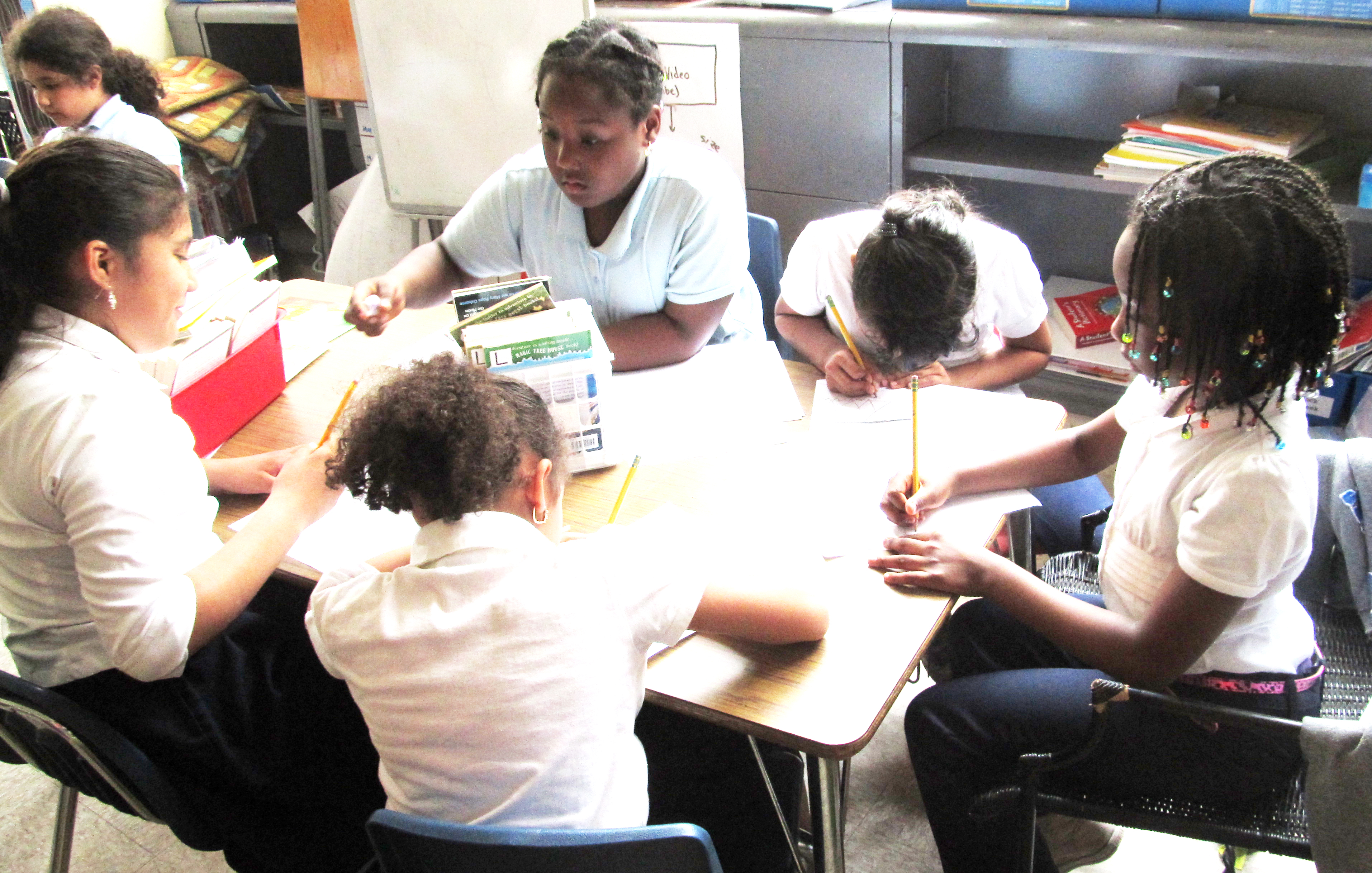 Working hard on Zombie Elementary