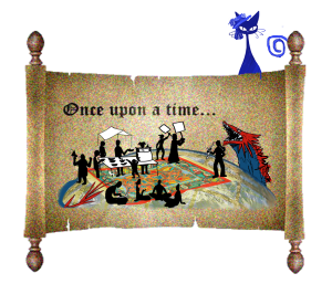 Once upon a time scroll