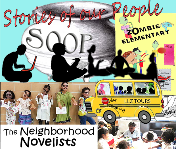 Neighborhood Novelists Collage